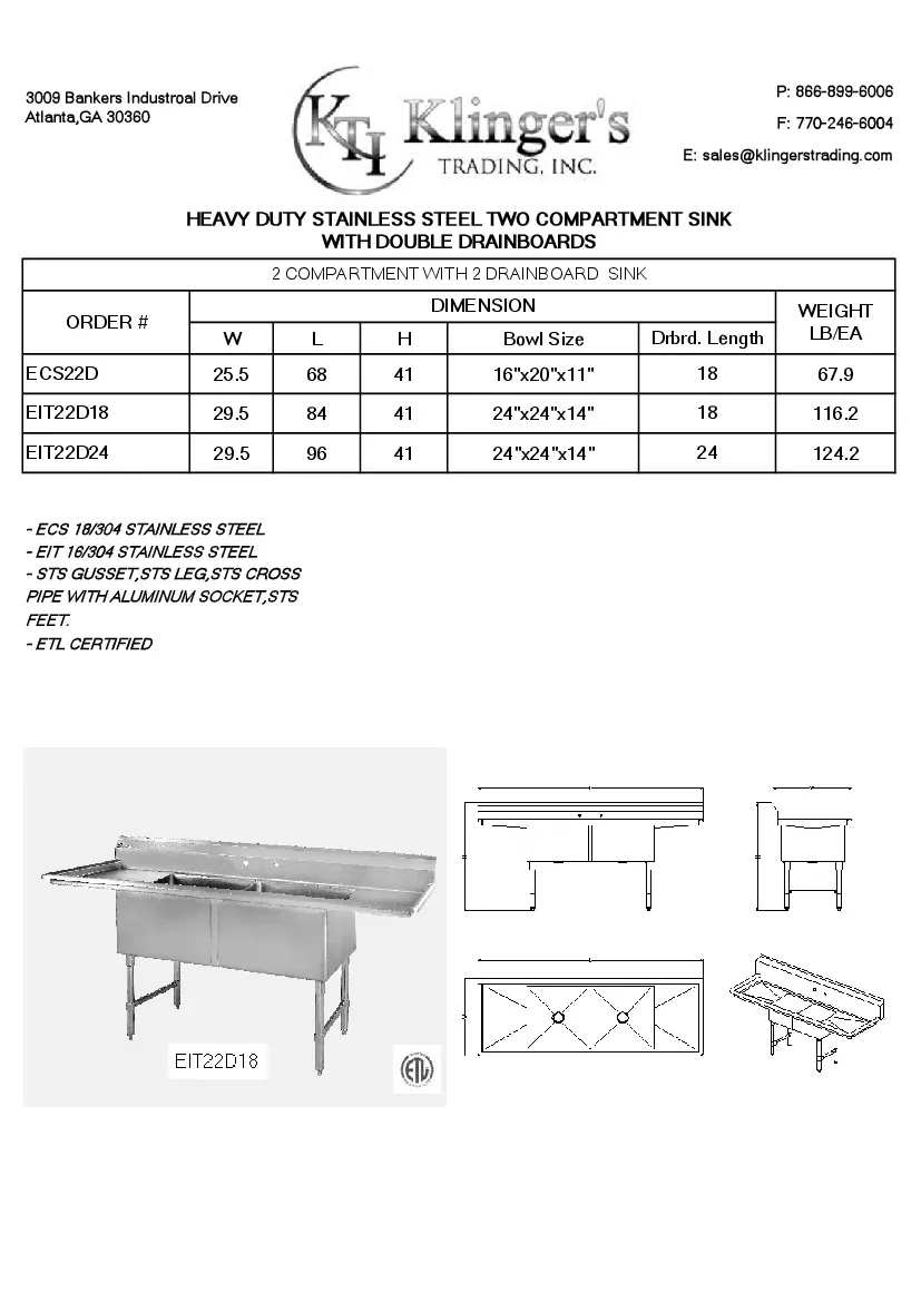 klingers-trading-ecs22d-sink-2-two-compartment-adjustable-bullet-feet-specs-260726bt6v92.pdf