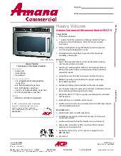 acp-amana-commercial-hdc212-microwave-oven-specsheet-250226l874dn.pdf