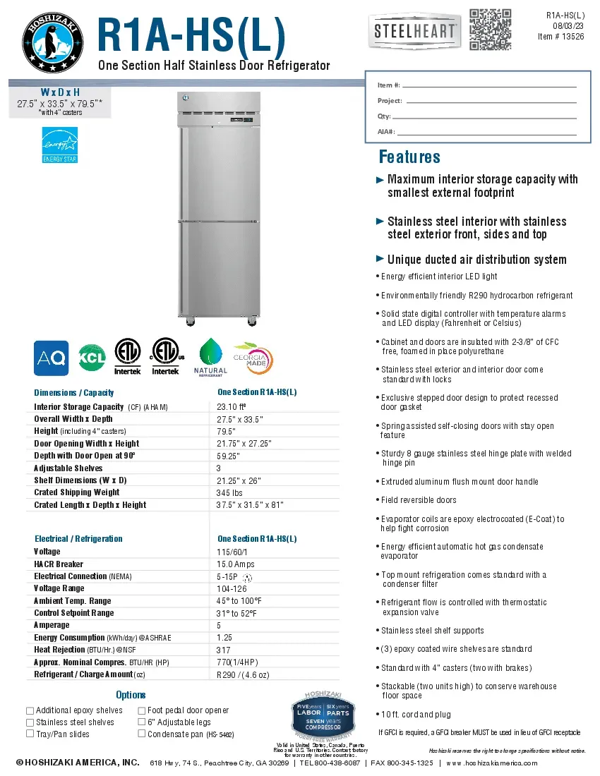 hoshizaki-r1a-hs-refrigerator-reach-in-one-section-self-contained-right-hin-260726d7kguu.pdf