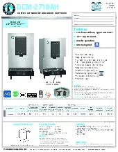 hoshizaki-dcm-271bah-ice-maker-dispenser-cube-style-specsheet-251027ddawd2.pdf