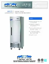 arctic-air-ar23-refrigerator-reach-in-specsheet-251027uzplre.pdf