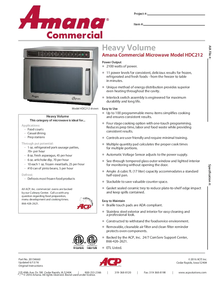 acp-amana-commercial-hdc212-microwave-oven-208-240v-2100-watts-specsheet-260726va3w7x.pdf