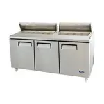 Atosa USA MSF8308GR, Refrigerated Counter, Mega Top Sandwich / Salad Unit