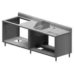 BK Resources MOD-BTSD, Work Table, Cabinet Base Open Front