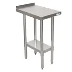BK Resources VFTS-1524, Work Table,  12" - 21", Stainless Steel Top