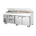 Everest Refrigeration , EPPR3-D2, Refrigerated Counter, Pizza Prep Table