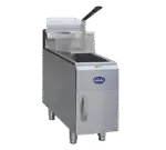 Globe GF15PG, Fryer, Gas, Countertop, Full Pot