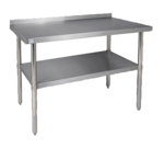 Klingers Trading , BSG2460, Work Table,  54" - 62", Stainless Steel Top