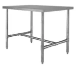 Klingers Trading HST1872, Work Table,  63" - 72", Stainless Steel Top