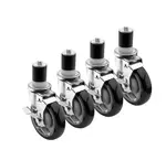 Krowne Metal 28-124S, Casters